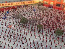 演武排练现场